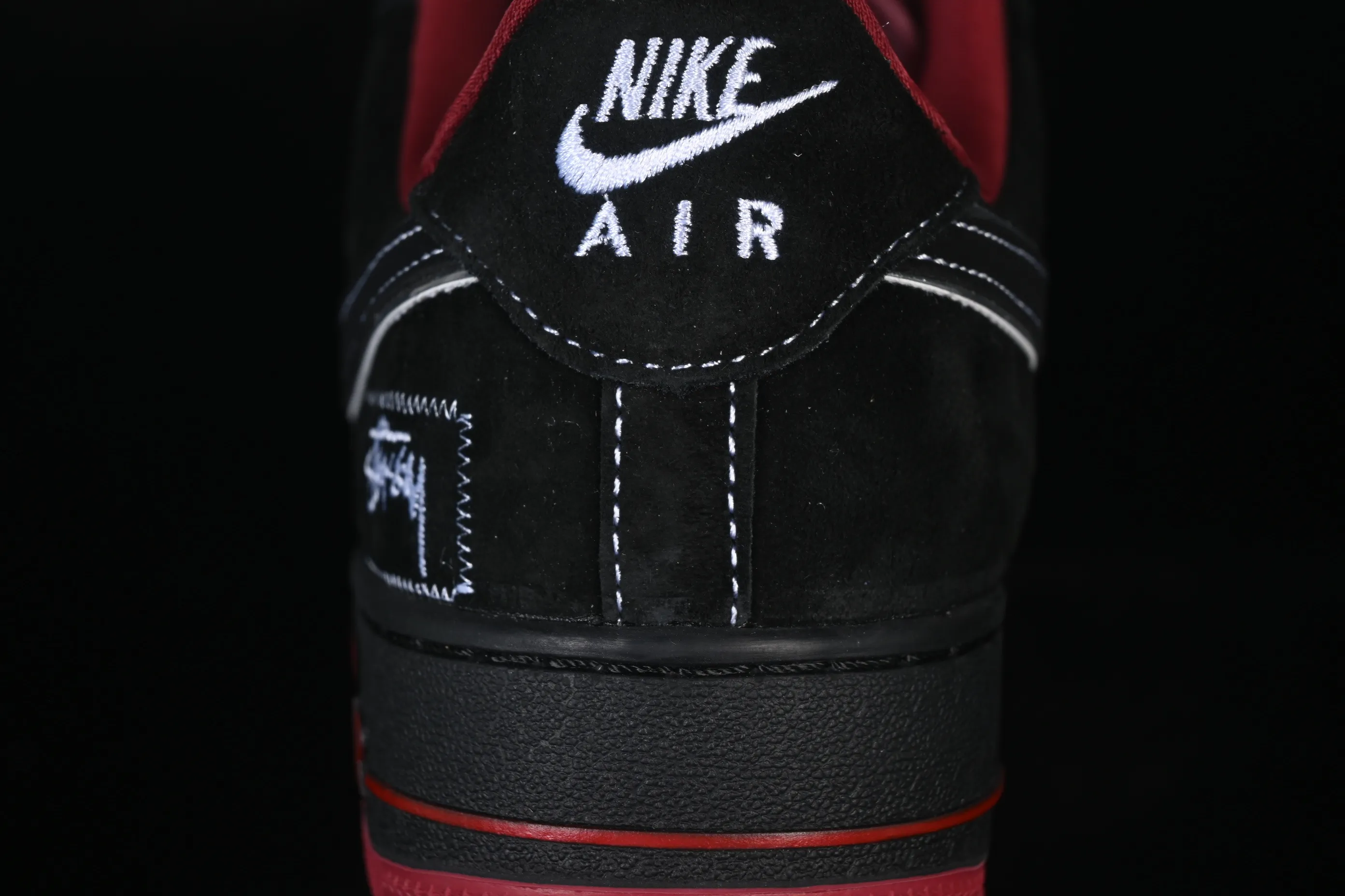 All categories Nk Air Force 1 Air Force series Nk Air Force 1 Low Air Force low-top Nike Air Force 1 '07 Low Stussy co-branded matte black Air Force 1 low-top casual sneakers SY1388-009